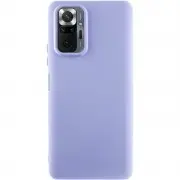 Чехол Silicone Cover Lakshmi (AA) для Xiaomi Redmi Note 10 Pro / 10 Pro Max Сиреневый / Dasheen