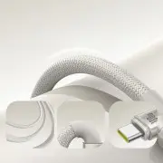 Дата кабель Baseus Titanium Alloy Fast Charging USB to Type-C 100W (1m) (P10378102) Galaxy Titanium Gold