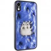 TPU+PC чехол Prisma Fluffie для Apple iPhone XR (6.1") Pusheen
