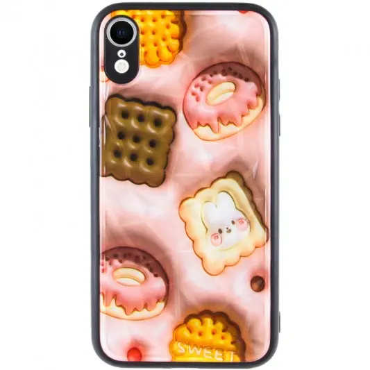 TPU+PC чехол Prisma Fluffie для Apple iPhone XR (6.1") Sweet - изображение 1
