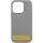 Кожаный чехол Leather Case (AAA) with MagSafe для Apple iPhone 16e (6.1") Light Gray