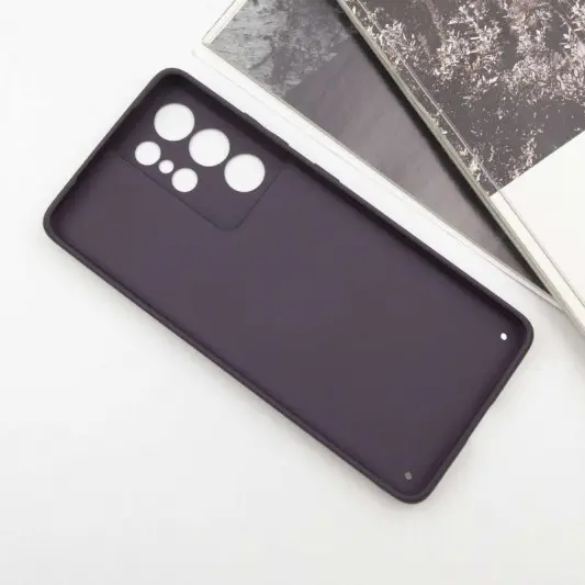 Кожаный чехол Xshield для Samsung Galaxy S21 Ultra Фиолетовый / Dark Purple - изображение 2