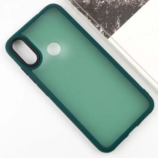 Чехол TPU+PC Lyon Frosted для Xiaomi Redmi Note 7 / Note 7 Pro / Note 7s Green - изображение 1