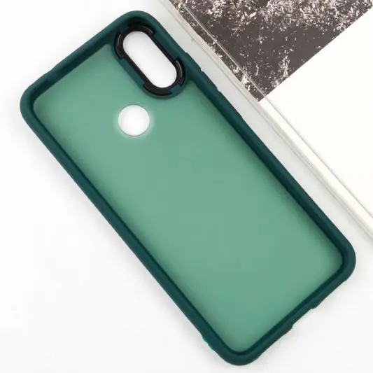 Чехол TPU+PC Lyon Frosted для Xiaomi Redmi Note 7 / Note 7 Pro / Note 7s Green - изображение 2