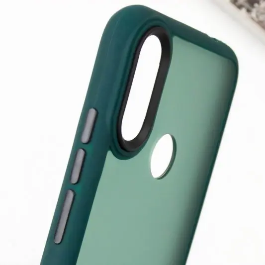 Чехол TPU+PC Lyon Frosted для Xiaomi Redmi Note 7 / Note 7 Pro / Note 7s Green - изображение 5