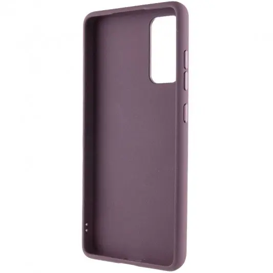 TPU чохол Bonbon Metal Style with MagSafe для Samsung Galaxy A54 5G Бордовий / Plum - зображення 2 