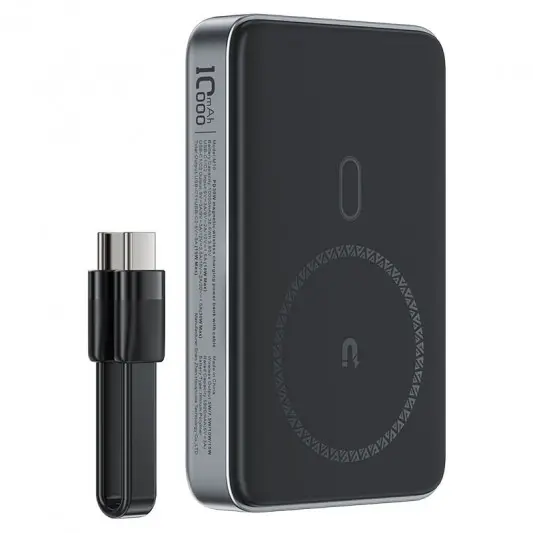 Портативний ЗП Power Bank Acefast M10 PD30W з БЗП 10000 mAh Black - зображення 6 