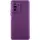 Чохол Silicone Cover Lakshmi Full Camera (AAA) для Xiaomi Redmi Note 10 / Note 10s / Poco M5s Сливовий / Purple