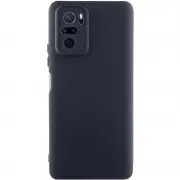 Чохол Silicone Cover Lakshmi Full Camera (AAA) для Xiaomi Redmi Note 10 / Note 10s / Poco M5s Чорний / Black