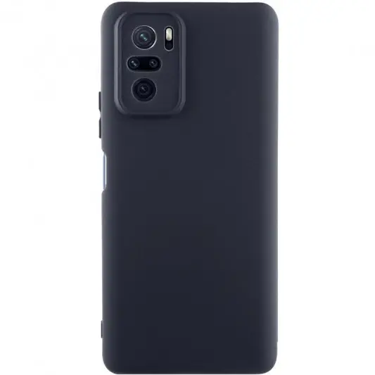 Чохол Silicone Cover Lakshmi Full Camera (AAA) для Xiaomi Redmi Note 10 / Note 10s / Poco M5s Чорний / Black