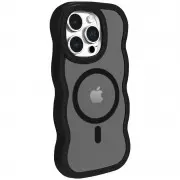 Чехол TPU+PC Undine with MagSafe для Apple iPhone 12 Pro / 12 (6.1") Black