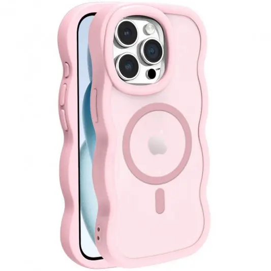 Чохол TPU+PC Undine with MagSafe для Apple iPhone 13 Pro (6.1") Pink