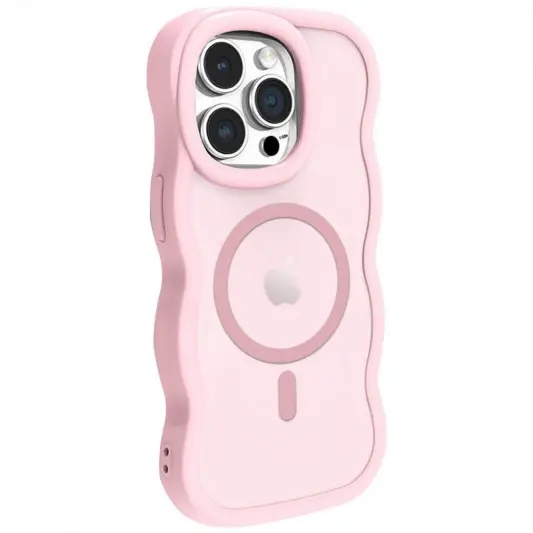 Чохол TPU+PC Undine with MagSafe для Apple iPhone 13 Pro (6.1") Pink - зображення 1 