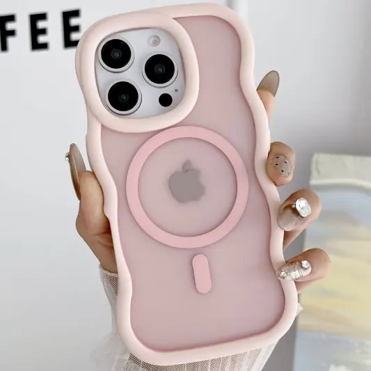 Чохол TPU+PC Undine with MagSafe для Apple iPhone 13 Pro (6.1") Pink - зображення 2 
