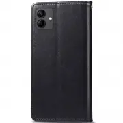 Кожаный чехол-книжка GETMAN Gallant (PU) для Samsung Galaxy A04 Черный