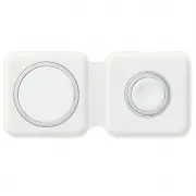 БЗП Wireless Charger with Magsafe 2in1 for Apple (AAA) (box) White