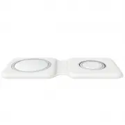 БЗП Wireless Charger with Magsafe 2in1 for Apple (AAA) (box) White