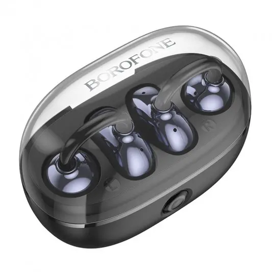 Бездротові TWS навушники BOROFONE FQ5 Spirit clip-on Black - зображення 2 