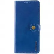Кожаный чехол-книжка GETMAN Gallant (PU) для Samsung Galaxy A52 4G / A52 5G / A52s Синий
