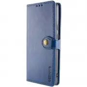 Кожаный чехол-книжка GETMAN Gallant (PU) для Samsung Galaxy A52 4G / A52 5G / A52s Синий