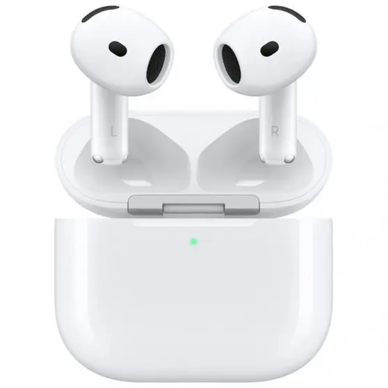 Бездротові TWS навушники Airpods 4 ANC USB-C Wireless Charging Case for Apple (AA) White