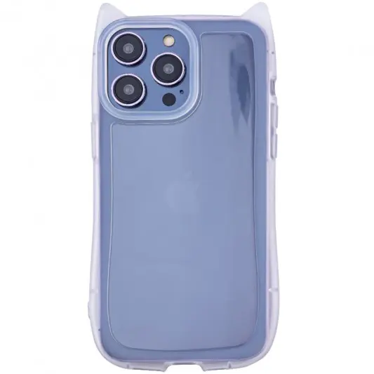Чехол TPU Cat для Apple iPhone 13 Pro (6.1") Transparent