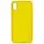Кожаный чехол Xshield для Apple iPhone XR (6.1") Желтый / Yellow