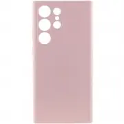 Чехол Silicone Cover Lakshmi Full Camera (AAA) для Samsung Galaxy S23 Ultra Розовый / Pink Sand