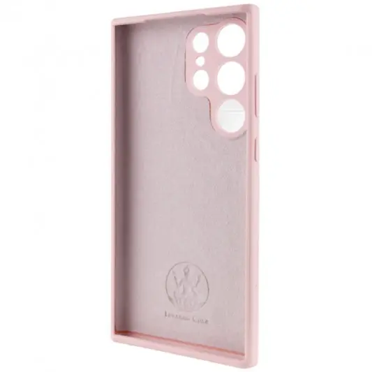 Чехол Silicone Cover Lakshmi Full Camera (AAA) для Samsung Galaxy S23 Ultra Розовый / Pink Sand - изображение 3