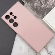 Чехол Silicone Cover Lakshmi Full Camera (AAA) для Samsung Galaxy S23 Ultra Розовый / Pink Sand
