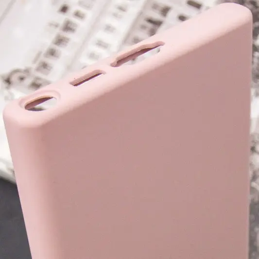 Чехол Silicone Cover Lakshmi Full Camera (AAA) для Samsung Galaxy S23 Ultra Розовый / Pink Sand - изображение 6