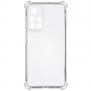 TPU чохол GETMAN Ease logo посилені кути Full Camera для Xiaomi Poco M4 Pro 5G / Note 11 5G Безбарвний (прозорий)