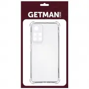 TPU чохол GETMAN Ease logo посилені кути Full Camera для Xiaomi Poco M4 Pro 5G / Note 11 5G Безбарвний (прозорий)