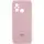 Чохол Silicone Cover Lakshmi Full Camera (AAA) with Logo для Xiaomi Redmi 12C Рожевий / Pink Sand