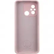 Чохол Silicone Cover Lakshmi Full Camera (AAA) with Logo для Xiaomi Redmi 12C Рожевий / Pink Sand