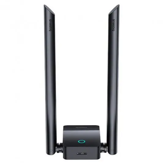 WiFi адаптер Baseus FastJoy Series 1300Mbps (External Antenna) (B01317600111-05) Cluster Black - зображення 2 