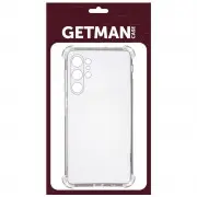 TPU чехол GETMAN Ease logo усиленные углы Full Camera для Samsung Galaxy S23 Ultra Бесцветный (прозрачный)