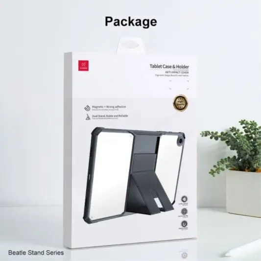TPU+PC чохол Xundd Stand c посиленими кутами для Samsung Galaxy Tab A9 (8.7'') Чорний - зображення 6 