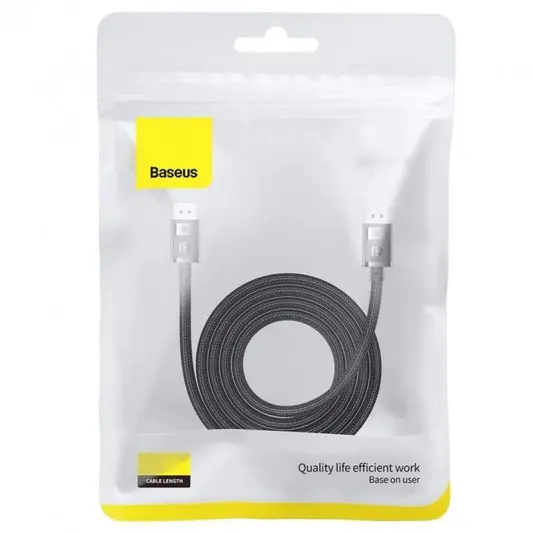 Дата кабель Baseus High Definition DP 8K to DP 8K (3m) (B00633706111-03) Cluster Black - изображение 5