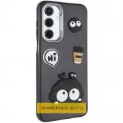 Чохол TPU Leather Toys для Xiaomi Redmi 12C / Poco C55 Monster / Black