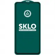 Защитное стекло SKLO 5D (тех.пак) для Samsung Galaxy A26 Черный