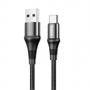 Дата кабель Hoco X50 "Excellent" USB to Type-C (1m) Чорний