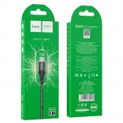 Дата кабель Hoco X50 "Excellent" USB to Type-C (1m) Черный