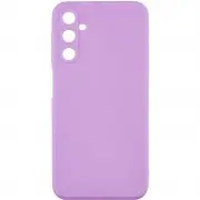 Силиконовый чехол Candy Full Camera для Samsung Galaxy A34 5G Сиреневый / Dasheen