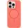Чохол Silicone Case Full Protective (AA) NO LOGO with MagSafe для Apple iPhone 16 Pro Max (6.9") Кавуновий / Watermelon red