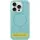 Чехол Silicone Case Full Protective (AA) NO LOGO with MagSafe для Apple iPhone 11 (6.1") Бирюзовый / Marine Green