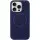 Чохол Silicone Case Full Protective (AA) NO LOGO with MagSafe для Apple iPhone 13 Pro (6.1") Темно-синій / Midnight blue