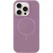 Чохол Silicone Case Full Protective (AA) NO LOGO with MagSafe для Apple iPhone 15 Pro (6.1") Ліловий / Lilac Pride