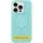 Чохол Silicone Case Full Protective (AA) NO LOGO with MagSafe для Apple iPhone 16 (6.1") Бірюзовий / Light Turquoise