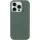 Чехол Silicone Case Full Protective (AA) NO LOGO with MagSafe для Apple iPhone 12 Pro / 12 (6.1") Зеленый / Pine green